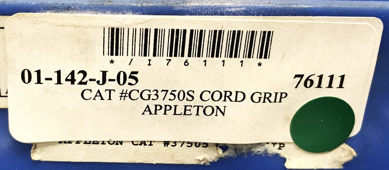 Appleton 1/2 inch NPT Steel Cord Grip Connector CG3750S [Lot of 5] NOS