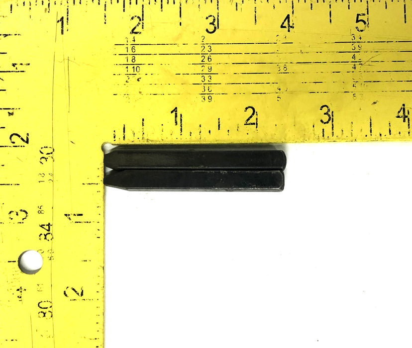 Unbranded Approximately 0.16 Inch Letter Metal Stamp P [Lot of 2] USED