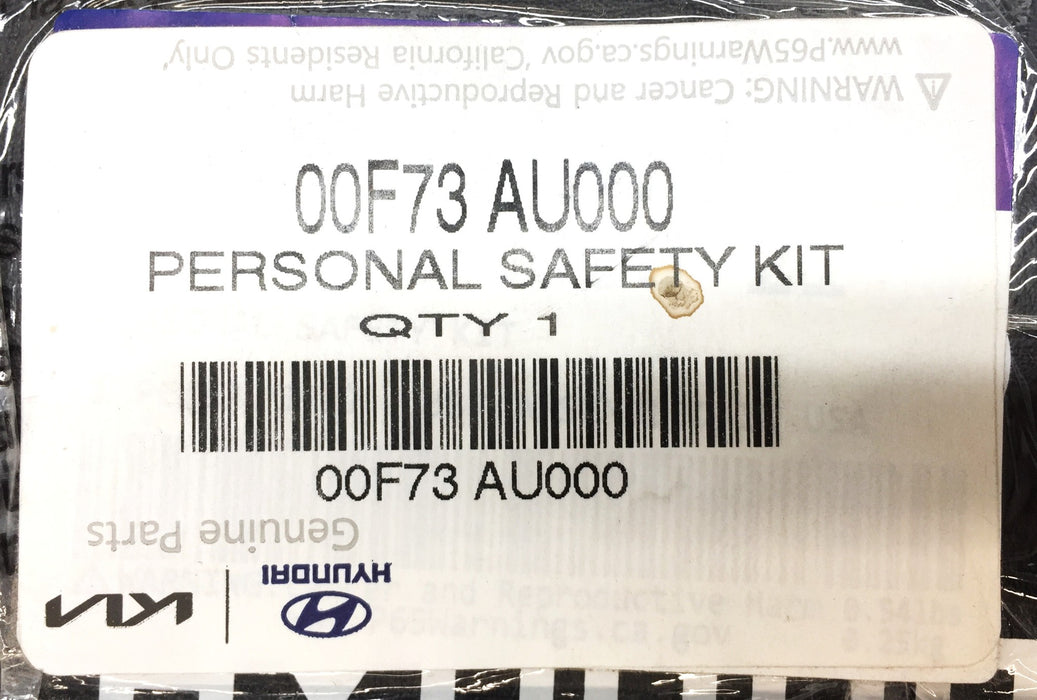 Hyundai Personal Safety Kit H 00F73 AU000 (00F73AU000) NOS