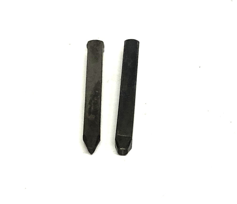 Unbranded Approximately 0.16 Inch Letter Metal Stamp T [Lot of 2] USED