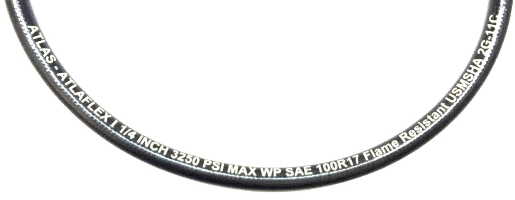 Trackless 32" Atlas ATLAFLEX I 1/4" 3250 PSI Hose 5H758 (USMSHA 2G-11C) NOS