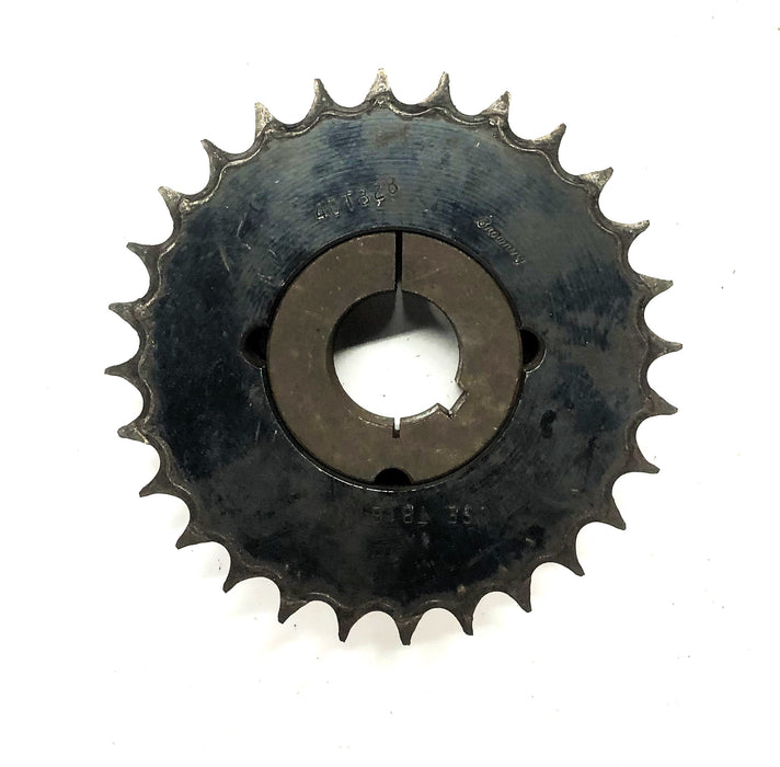 Browning Roller Chain Sprocket With 1610X1-1/8 Taper-Lock Bushing 40TB28 USED