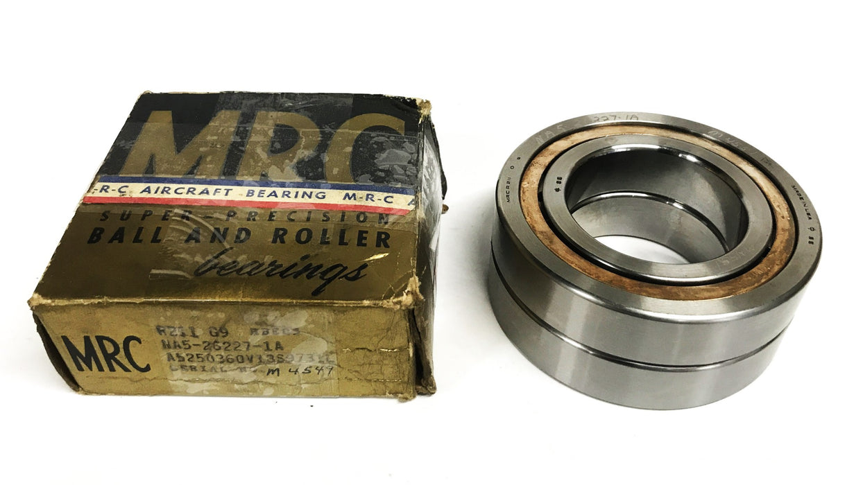 MRC Angular Contact Ball Bearing Pair R211-G9 NOS