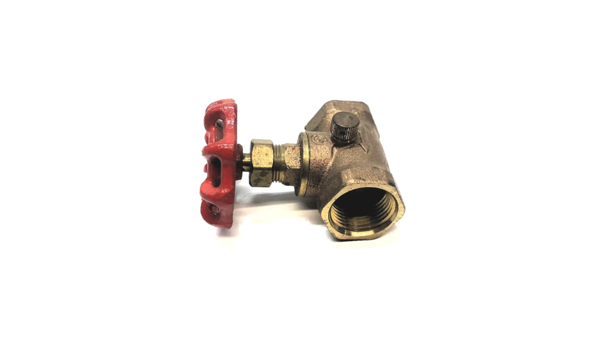 Unbranded 3/4" Brass Sweat Stop Valve [Lot of 4] NOS
