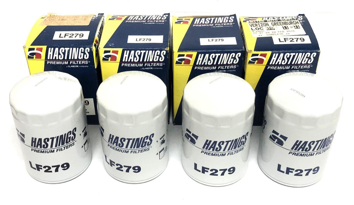 Hastings Premium Oil Filter LF279 [Lot of 4] NOS