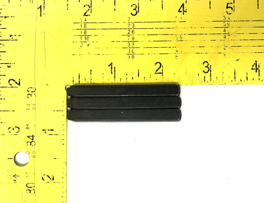Unbranded Approximately 0.16 Inch Letter Metal Stamp U/V/W USED
