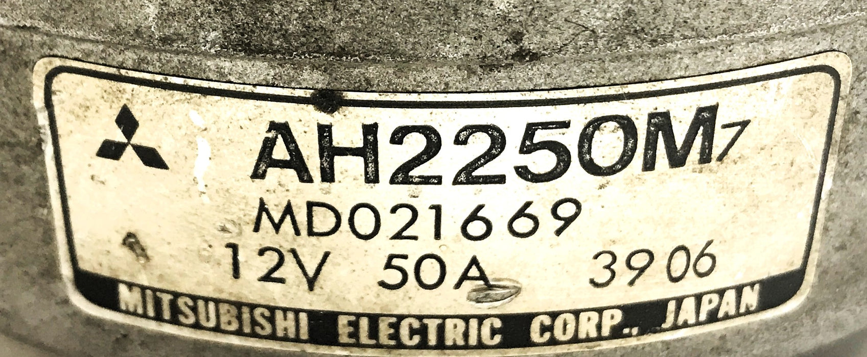 Mitsubishi Alternator AH2250M7 USED