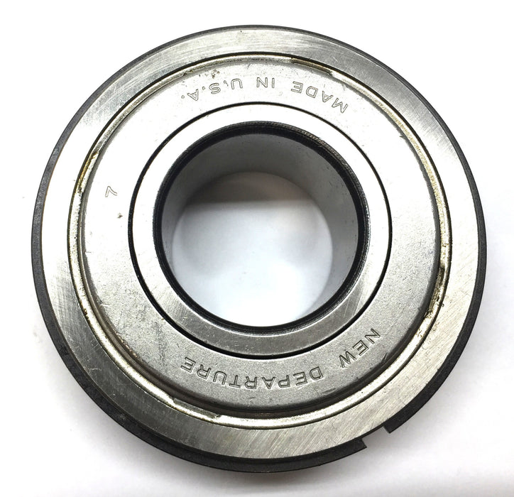 New Departure Single-Row Ball Bearing with Snap Ring (No Box) 7 NOS
