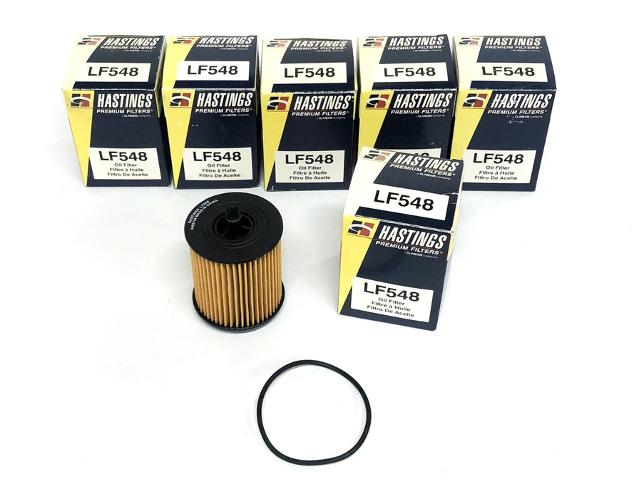 Hastings Premium Oil Filter LF548 [Lot of 6] NOS