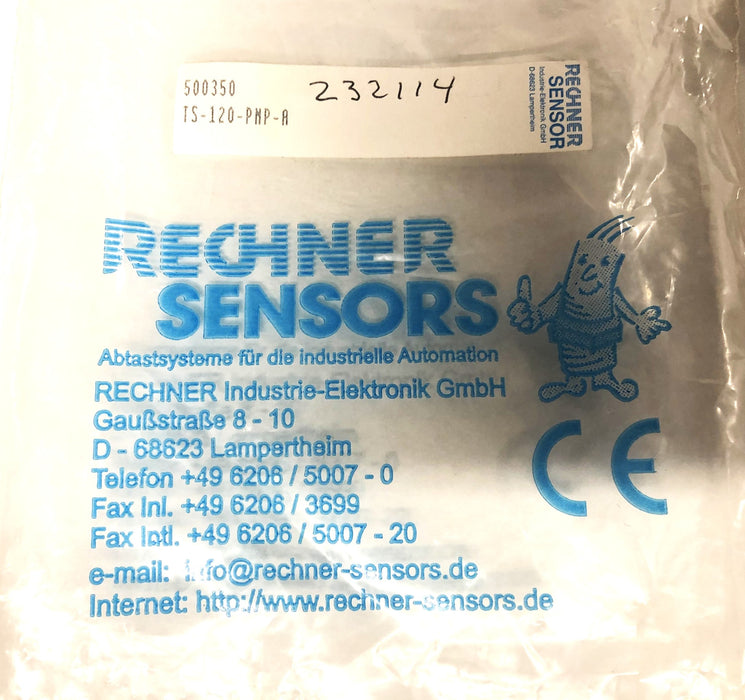 Rechner Sensors Capacitor Sensor TS-120-PNP-A NOS