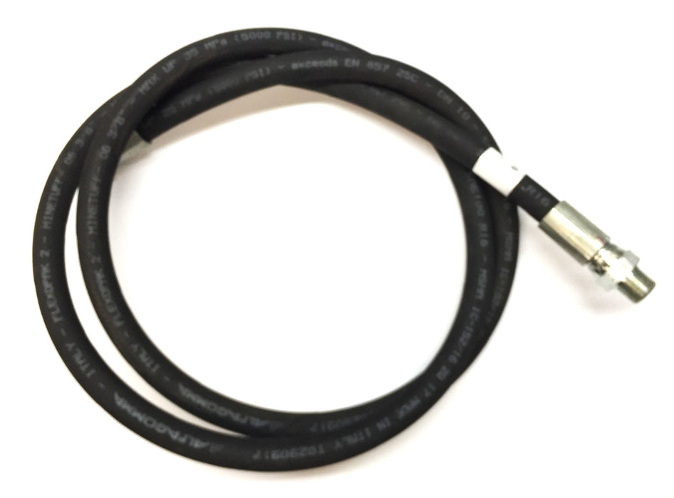 Alfagomma 6' Flexopak 3/8" Fitting Hydraulic 5000PSI Hose IC-152/16 NOS