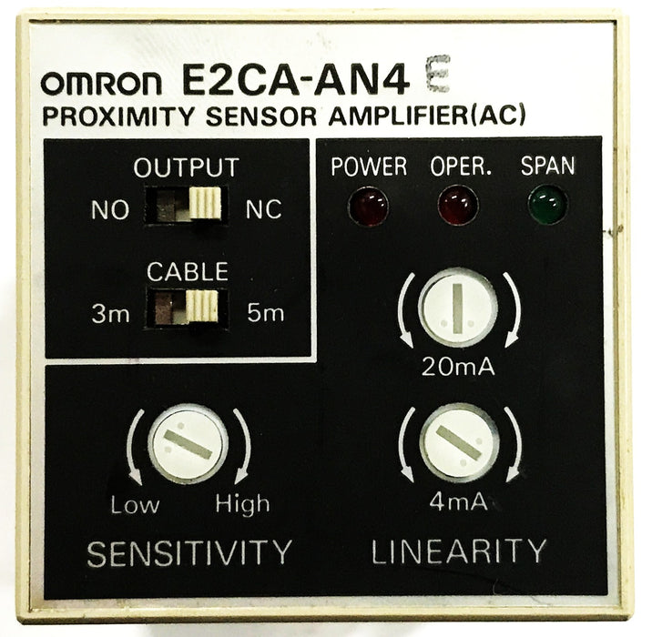 Omron Proximity Sensor Amplifier Module Unit E2CA-AN4E NOS