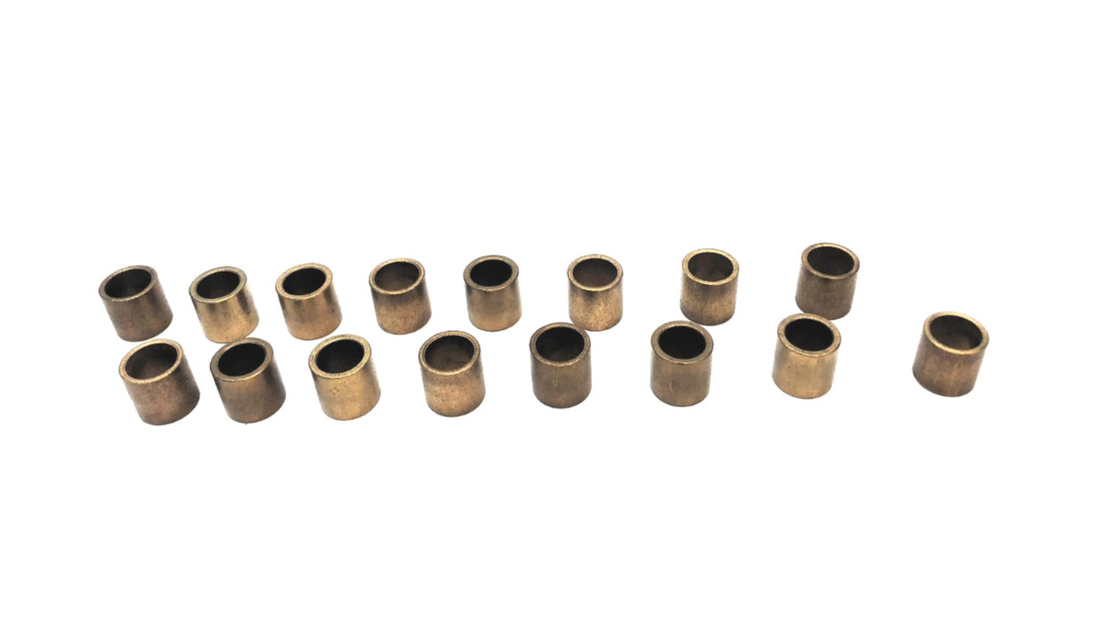 Unbranded Metal 16mm I.D. x 20mm O.D. x 20mm OAL Bushing Sleeve [Lot of 16] NOS