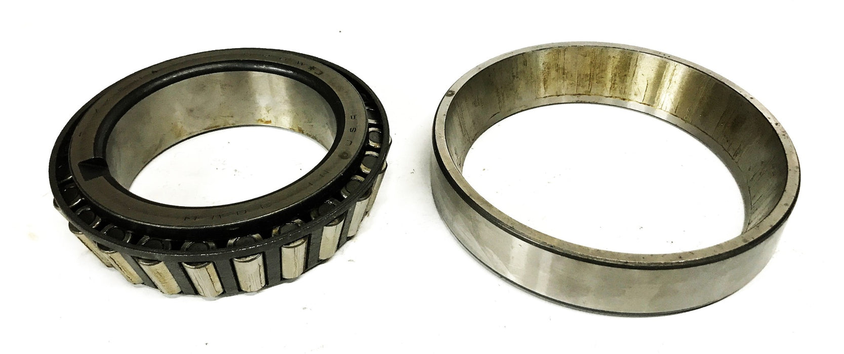 Timken Notched Tapered Roller Bearing Cone and Cup Assembly 596W-03/592A NOS