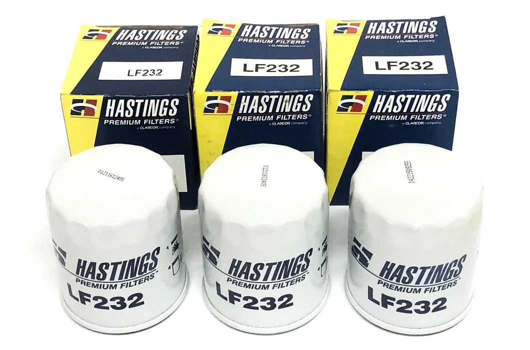 Hastings Premium Oil Filter LF232 [Lot of 3] NOS