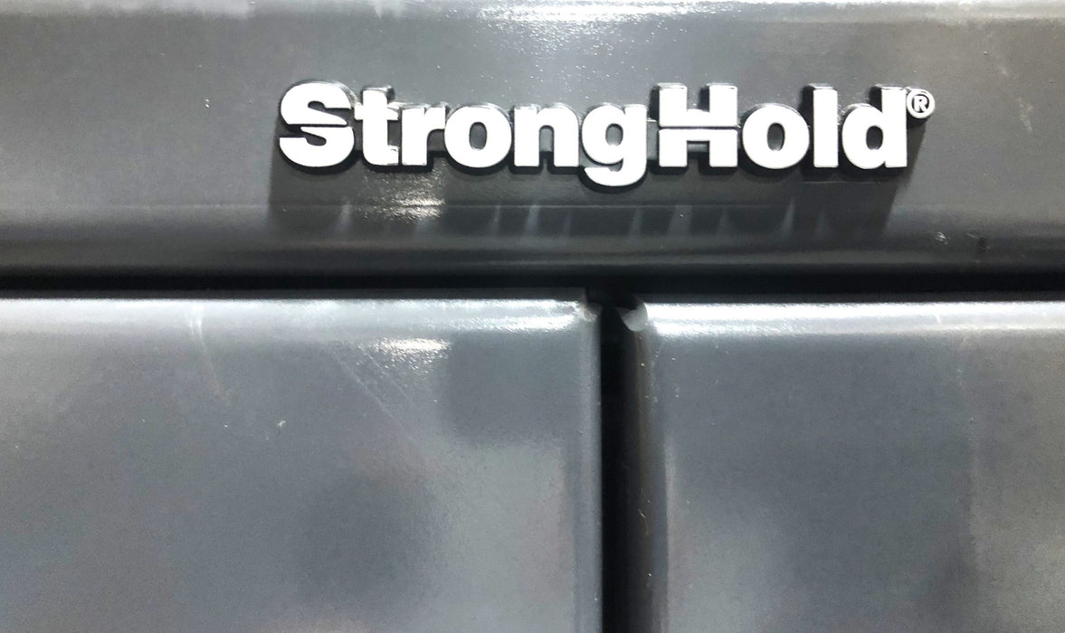 Stronghold 36x24x76 Inch Cabinet With Bins .36-BB-240G USED LOCAL PICKUP ONLY