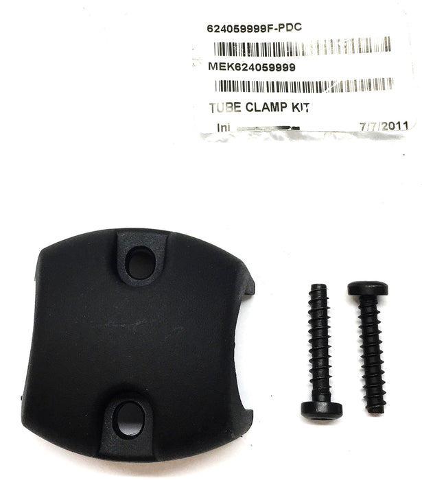 Lang Mekra Black Plastic Tube Clamp Kit (3pcs) 624059999F-PDC (MEK624059999) NOS
