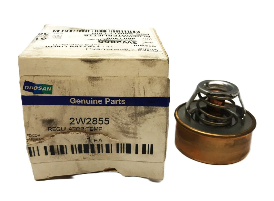 Doosan Forklift Thermostat 2W2855 NOS