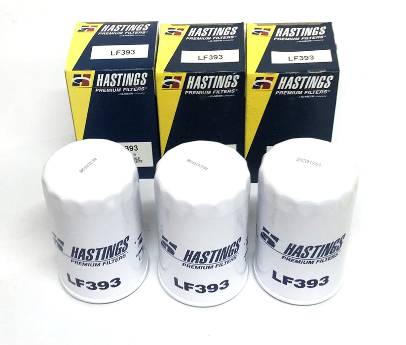 Hastings Premium Oil Filter LF393 [Lot of 3] NOS