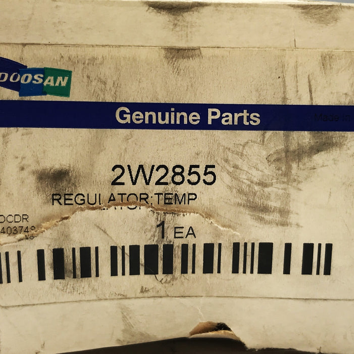 Doosan Forklift Thermostat 2W2855 NOS