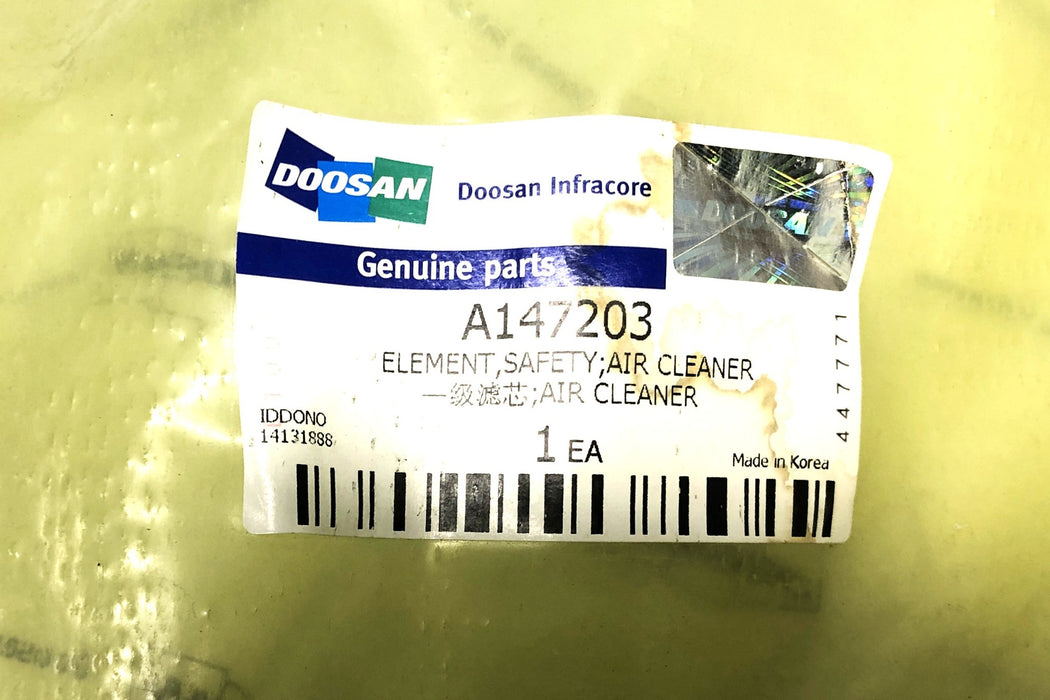 Doosan Air Filter A147203 NOS