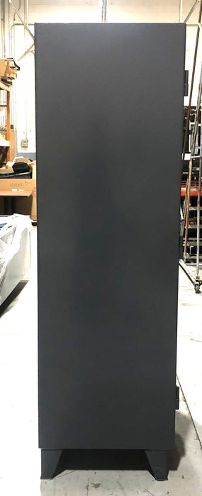 Stronghold 36x24x76 Inch Cabinet With Bins .36-BB-240G USED LOCAL PICKUP ONLY