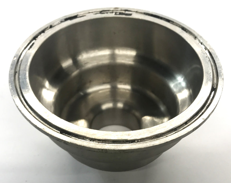 Unbranded Stainless Steel Strainer Inlet Cap NOS