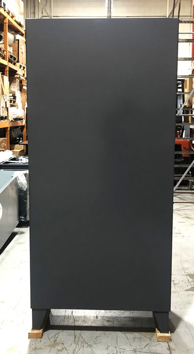 Stronghold 36x24x78IN Mounted Cabinet W/Bins .36-BB-240G USED LOCAL PICKUP ONLY