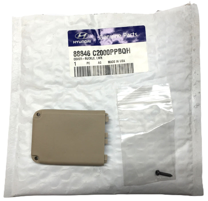 Hyundai Lower Buckle Cover 88846 C2000PPBQH (88846C2000PPBQH) [Lot of 4] NOS