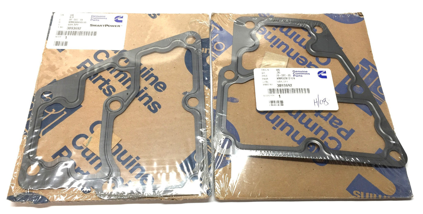 Cummins SmartPower Manifold Support Gasket 3893692 [Lot of 2] NOS