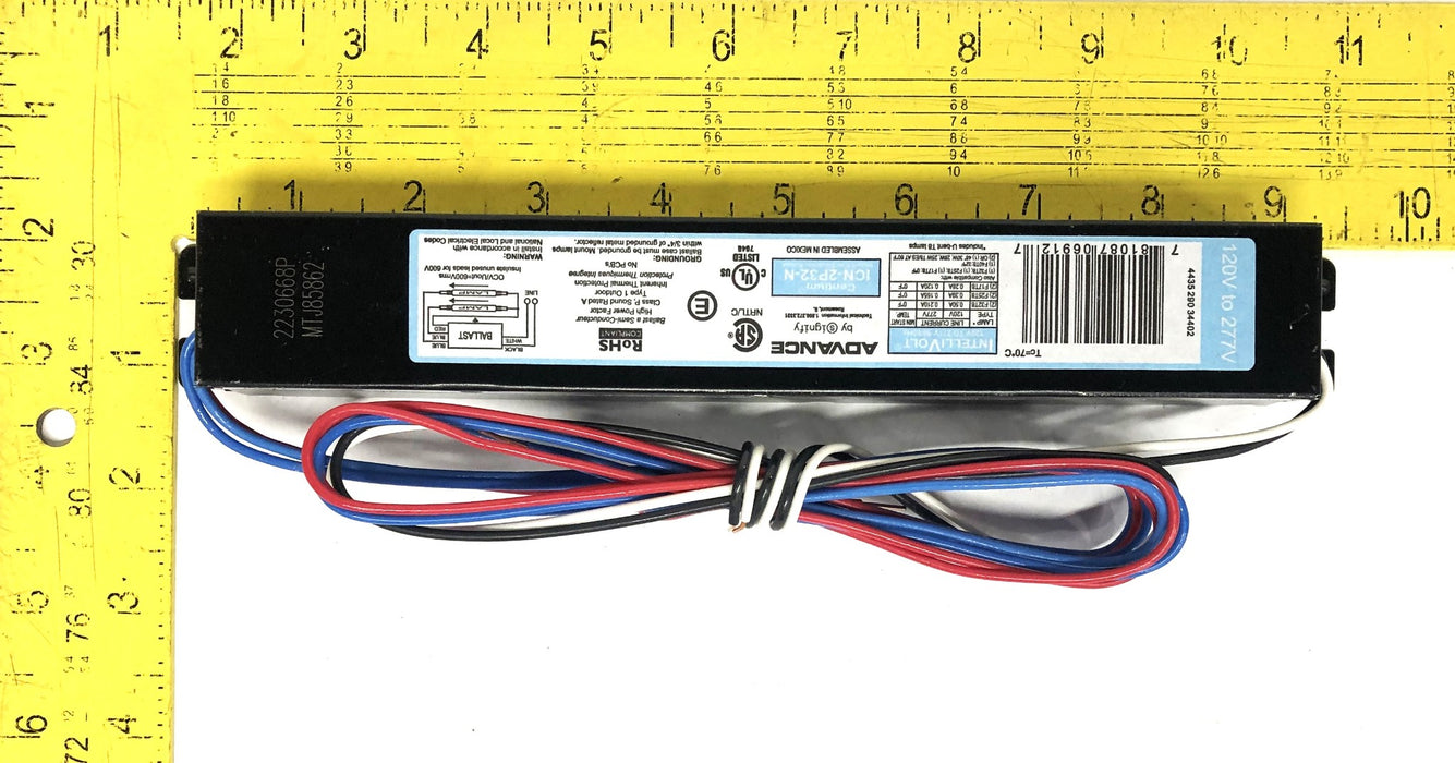 Advance InetlliVolt 120-277V 50/60Hz Centium Ballast ICN-2P32-N [Lot of 3] NOS