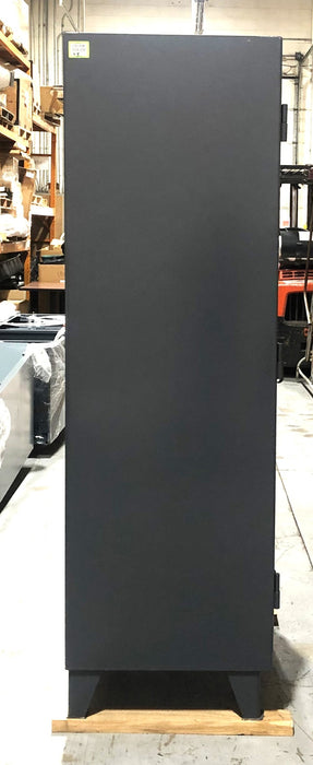Stronghold 36x24x78IN Mounted Cabinet W/Bins .36-BB-240G USED LOCAL PICKUP ONLY