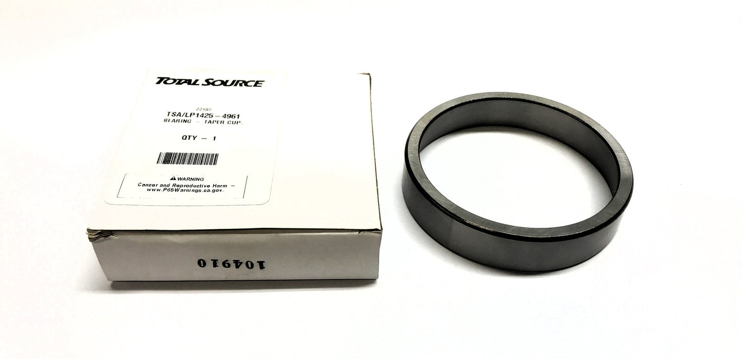 Total Source Tapered Roller Bearing Cup LP1425-4961 NOS