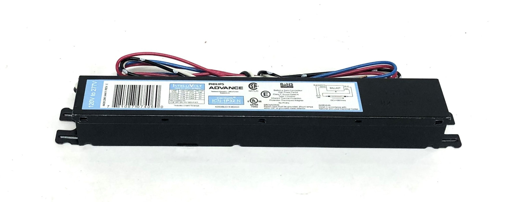 Advance InetlliVolt 120-277V 50/60Hz Centium Ballast ICN-1P32-N [Lot of 3] NOS