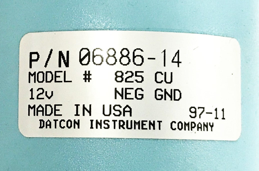 Datcon Model 825CU Water Temperature Gauge 06886-14 NOS
