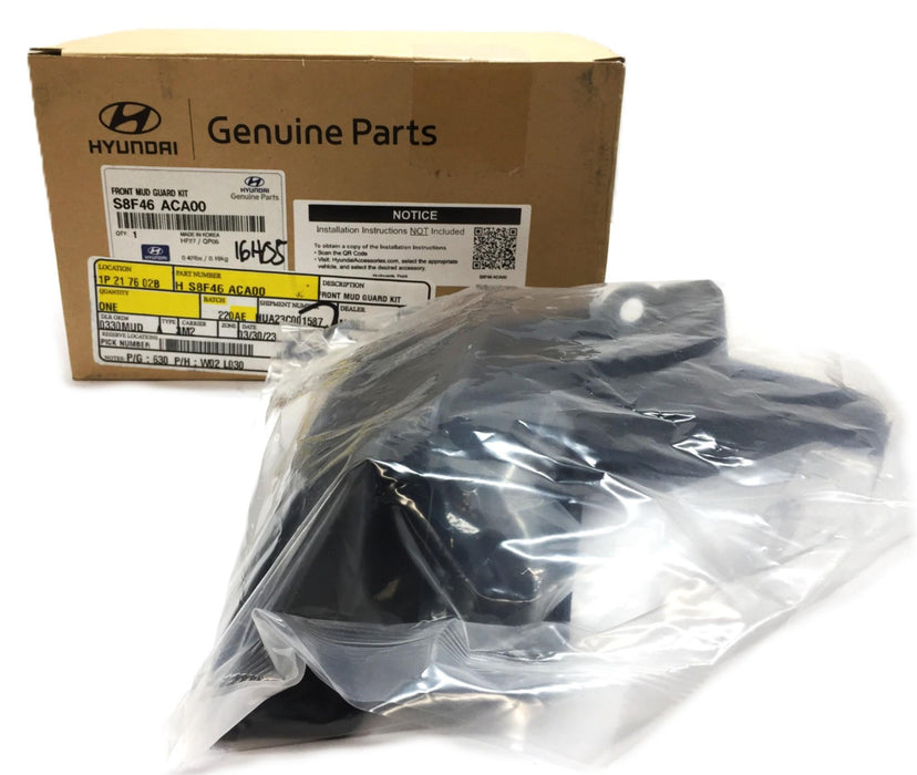 Hyundai Front Mud Guard Kit S8F46 ACA00 (S8F46ACA00) NOS