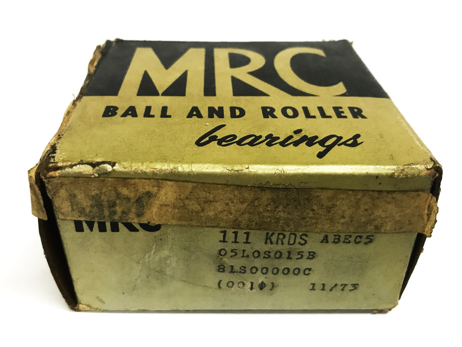 MRC Angular Contact Ball Bearing Pair 111-KRDS- ABEC5 NOS