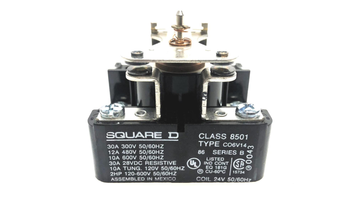 Square D Class 8501 Type C06V14 General Purpose Power Relay 05202 NOS