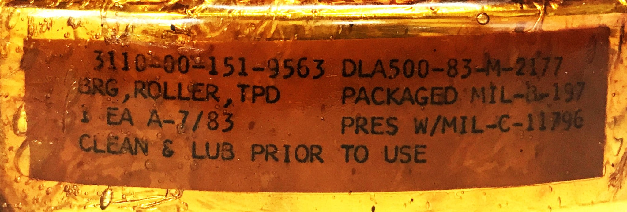 Timken Tapered Roller Bearing Cone and Cup Set 799-3/792 NOS