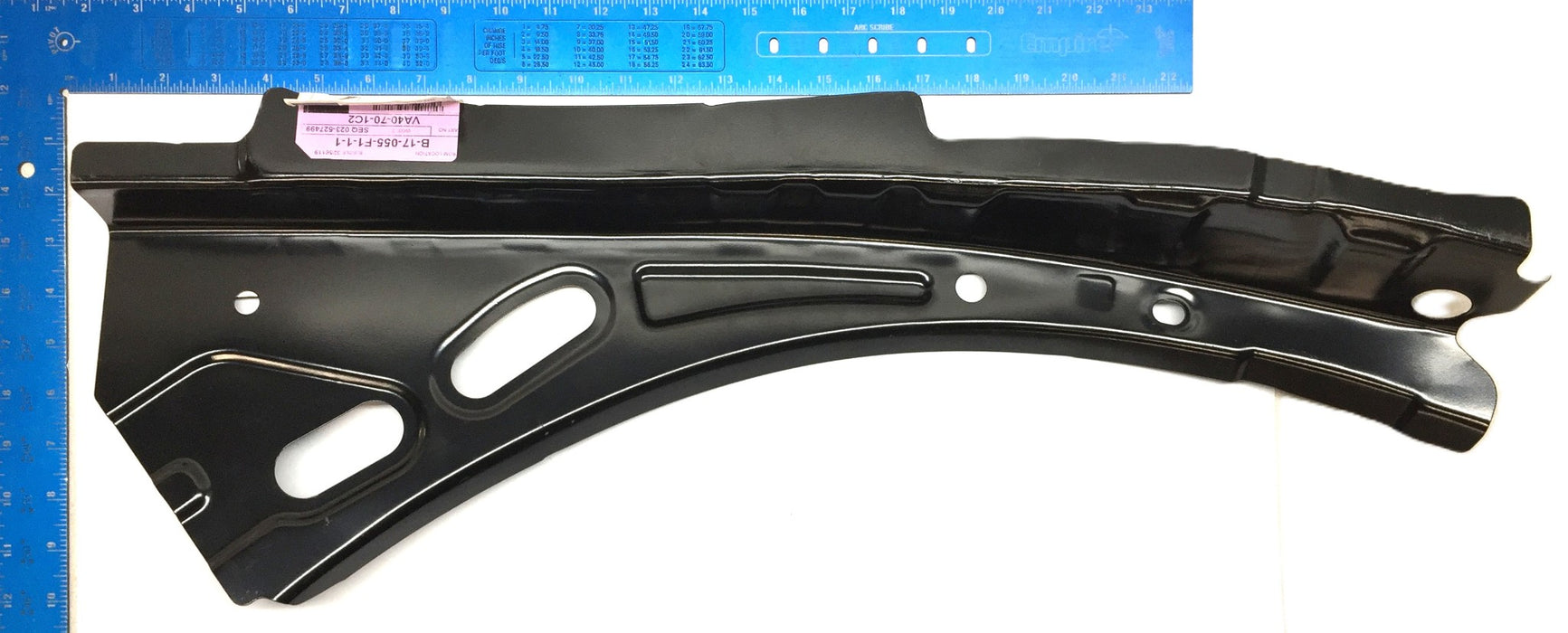 Mazda Wheel Housing Bracket Reinforced 'C' Pillar VA40701C2 NOS