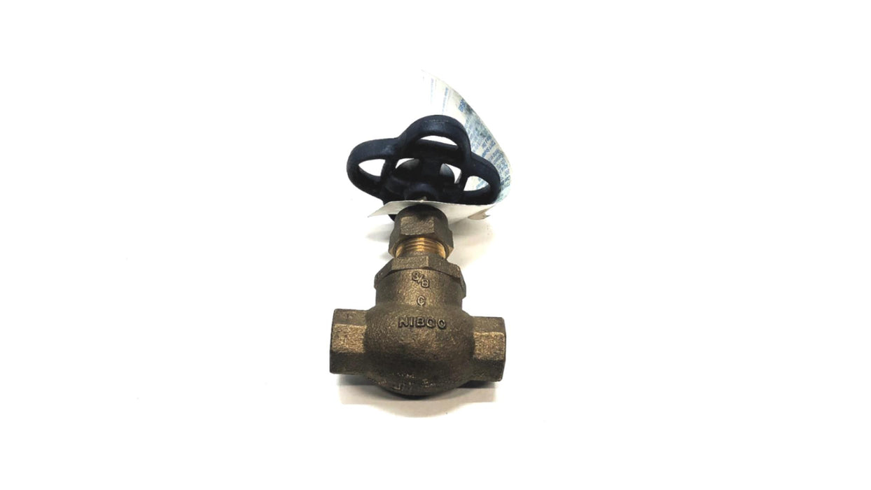 Nibco 3/8" Female Threaded Globe Valve T-211-Y NOS