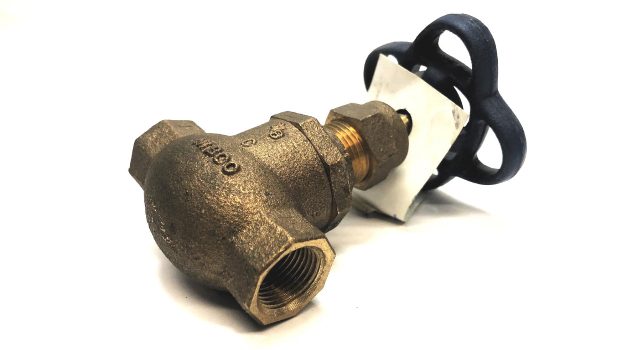 Nibco 3/8" Female Threaded Globe Valve T-211-Y NOS