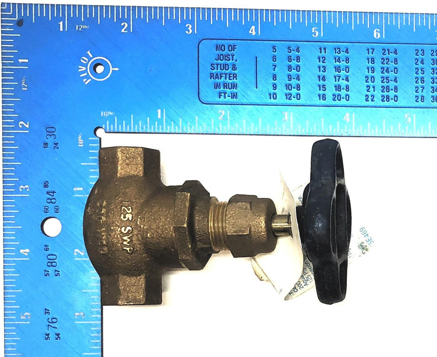 Nibco 3/8" Female Threaded Globe Valve T-211-Y NOS