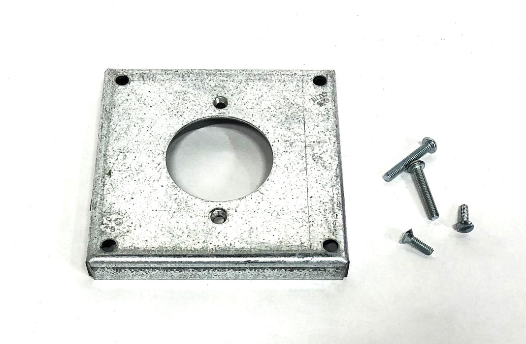 Thomas & Betts Bowers 4x1/2 Inch Galvanized Steel Cover 465 [Lot of 7] NOS