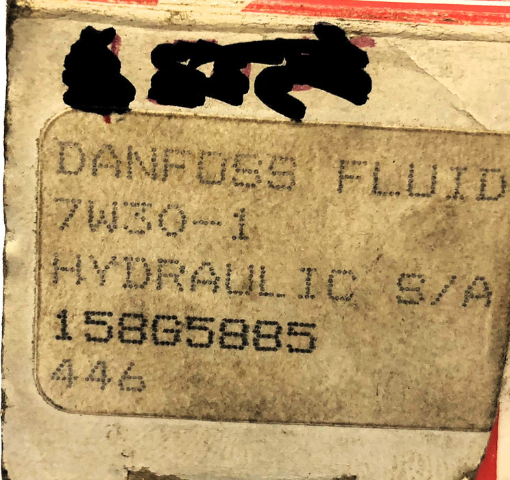 Danfoss Hydraulic Cartridge Valve 7W30-1 NOS