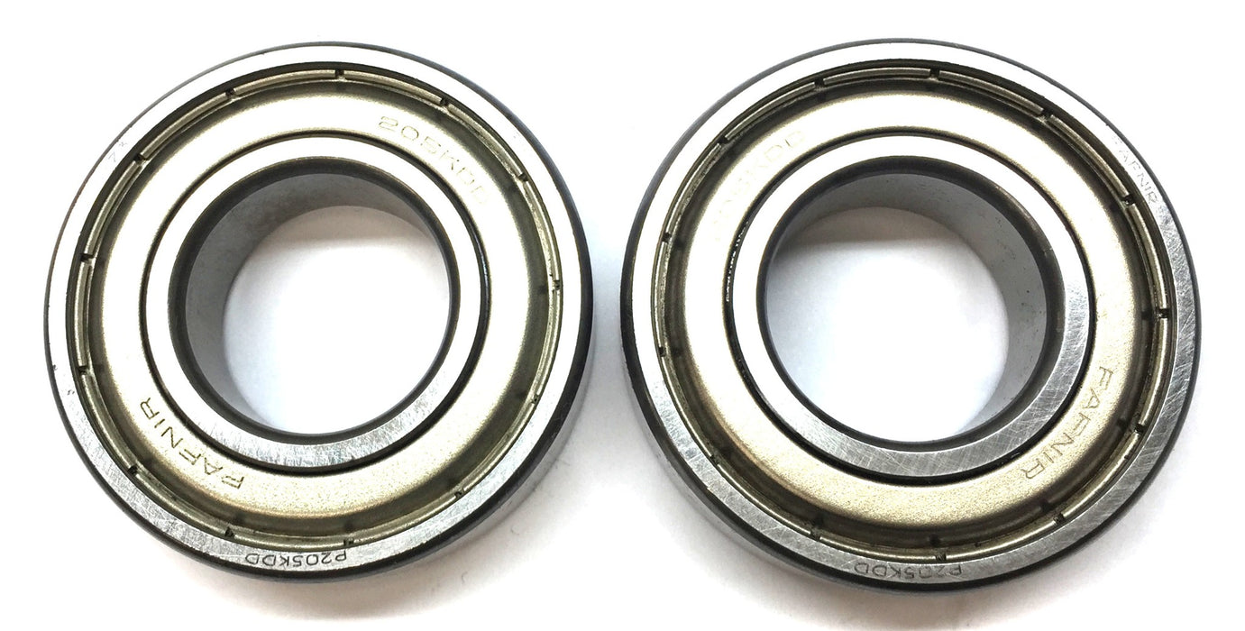 Fafnir Dual-Sided Shielded Roller Ball Bearing (No Box) 205KDD [Lot of 2] NOS
