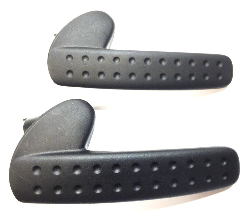 Dodge Ram Right-Hand Black Plastic Door Handle 32743H [Lot of 2] (No Box) NOS