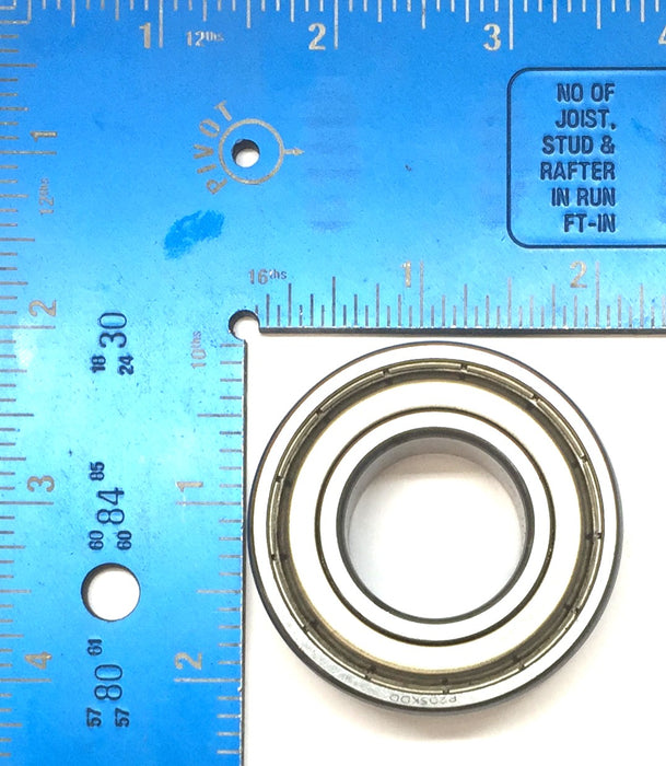 Fafnir Dual-Sided Shielded Roller Ball Bearing (No Box) 205KDD [Lot of 2] NOS