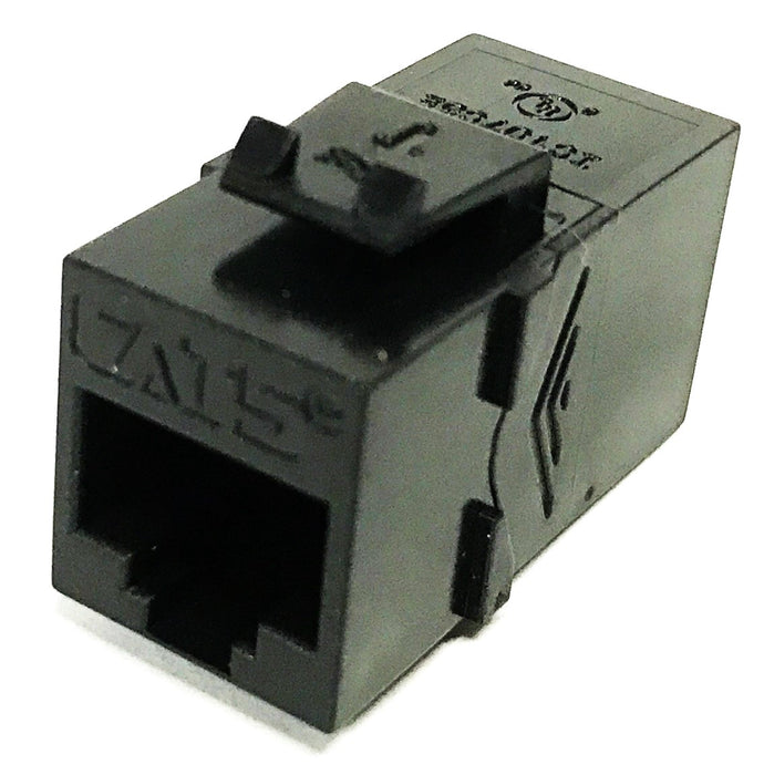 ICC CAT-5e Coupler/Module IC107C5EBK [Lot of 5] NOS