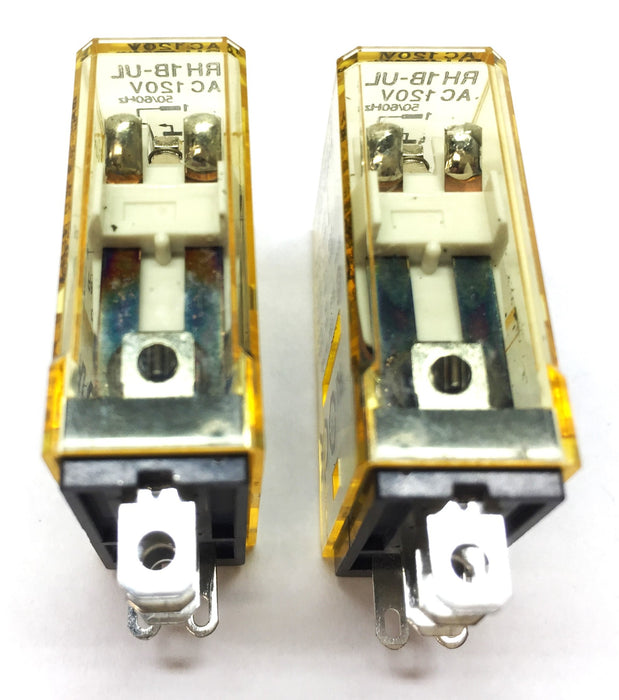 IDEC 10A General Purpose Relay RH1B-UL-AC120V [Lot of 2] NOS